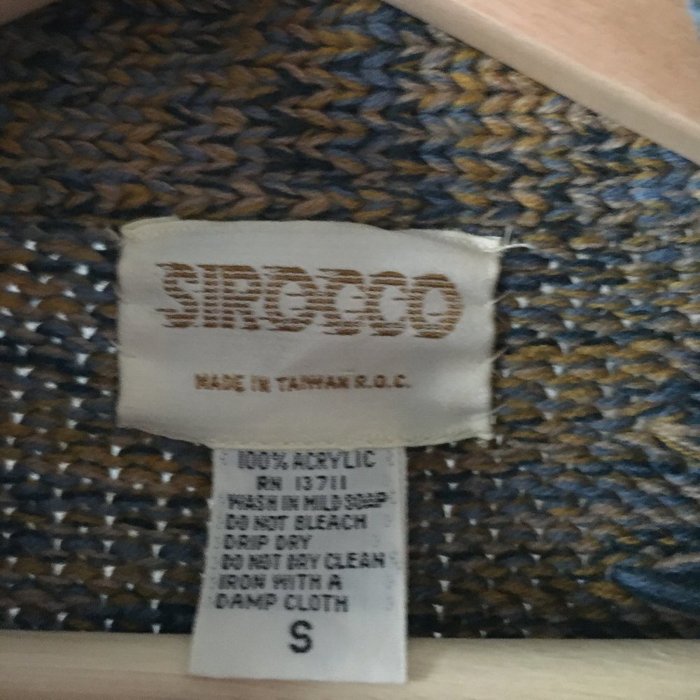 VTG Groovy Wrap Sweater - Picture 3 of 3